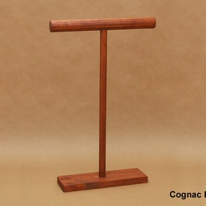 Bracelet Display Stand, Bracelet Holder, Solid Wood T-Bar