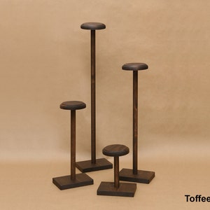 Hat Display Stand / Wooden Hat Stand / Collapsible Hat Display / HT002 image 1