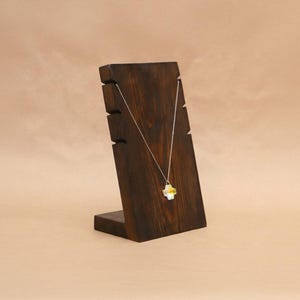 Necklace Display / Necklace Stand / Vintage Pendant Stand / Necklace Holder / Jewelry Display Trade Show Craft Show Store Display / NB001