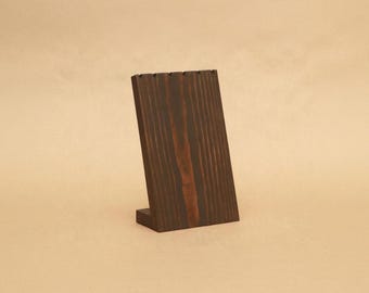 Handmade Wood Necklace Display Stand: Jewelry Trade Show Display NB012
