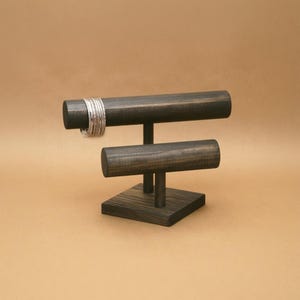 2-Tier Bracelet Display Watch Display T-Bar / Bracelet Stand / Watch Stand / Jewelry Holder / Large Bar 4.5:7.5 / BR006