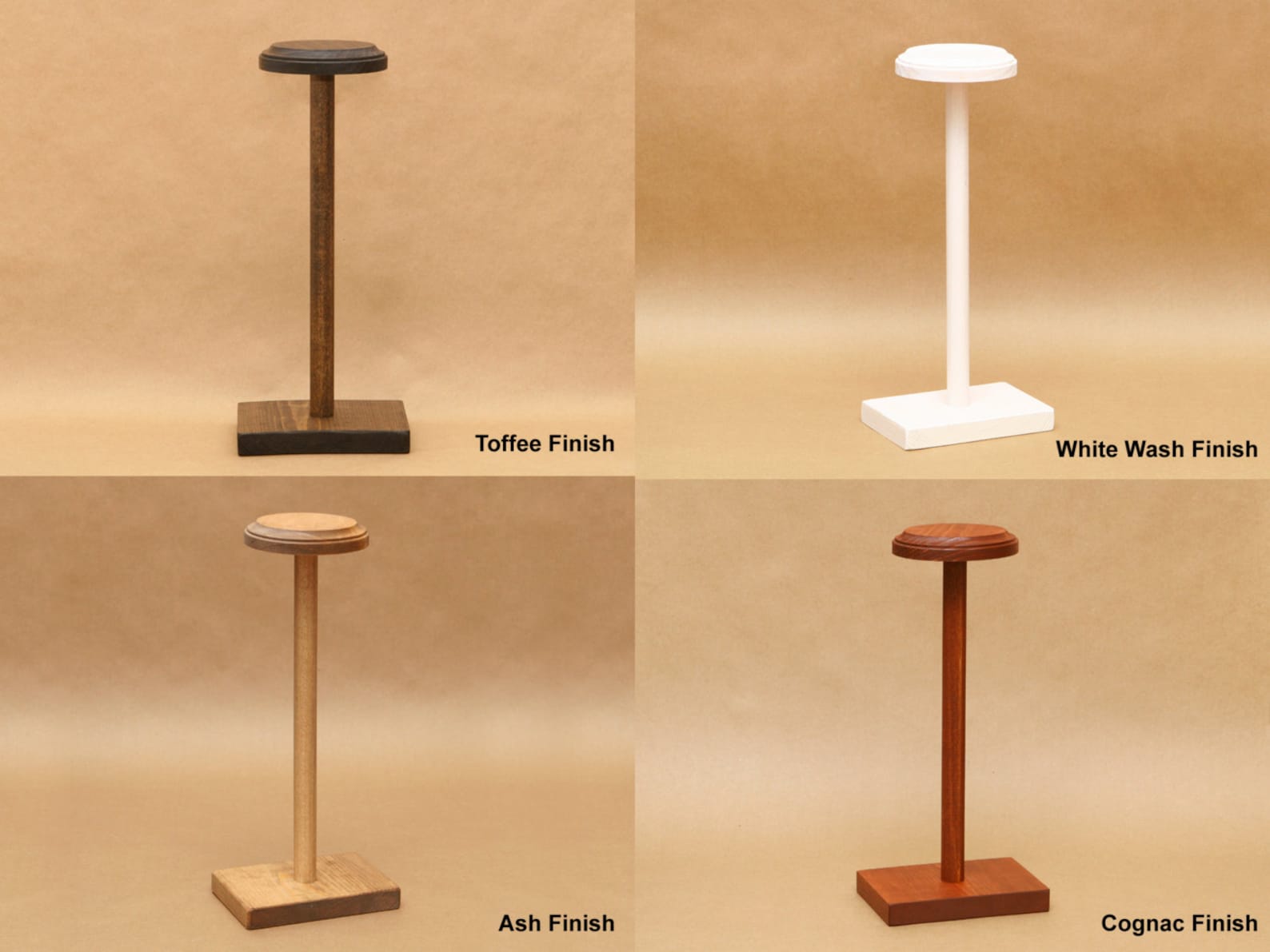Hat Display Stand / Wooden Hat Stand / Collapsible Hat Display / HT001