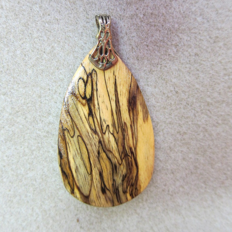 Pendants Exotic Wood 2 Choices Unisex Jewelry spalted Tamarind Etsy