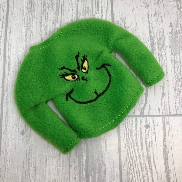 Cute Green Elf Jumper Elf Sweater Elf Clothes Christmas Elf