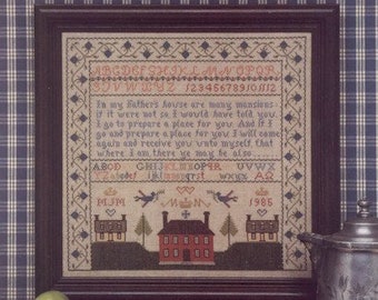 Many Mansions Sampler Leaflet for Counted Cross Stitch - #2L