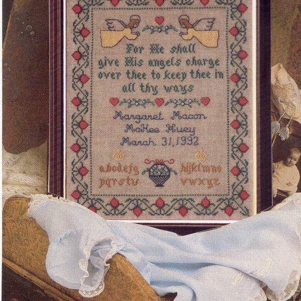 Angel Birth Sampler Kit for Counted Cross Stitch - #35K