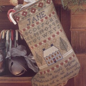 Sampler Stocking One Leaflet for Counted Cross Stitch - #27L
