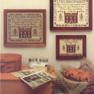 Shaker Treuhänder &#39;Haus Sampler Kit für gezählten Kreuzstich - # 15K
