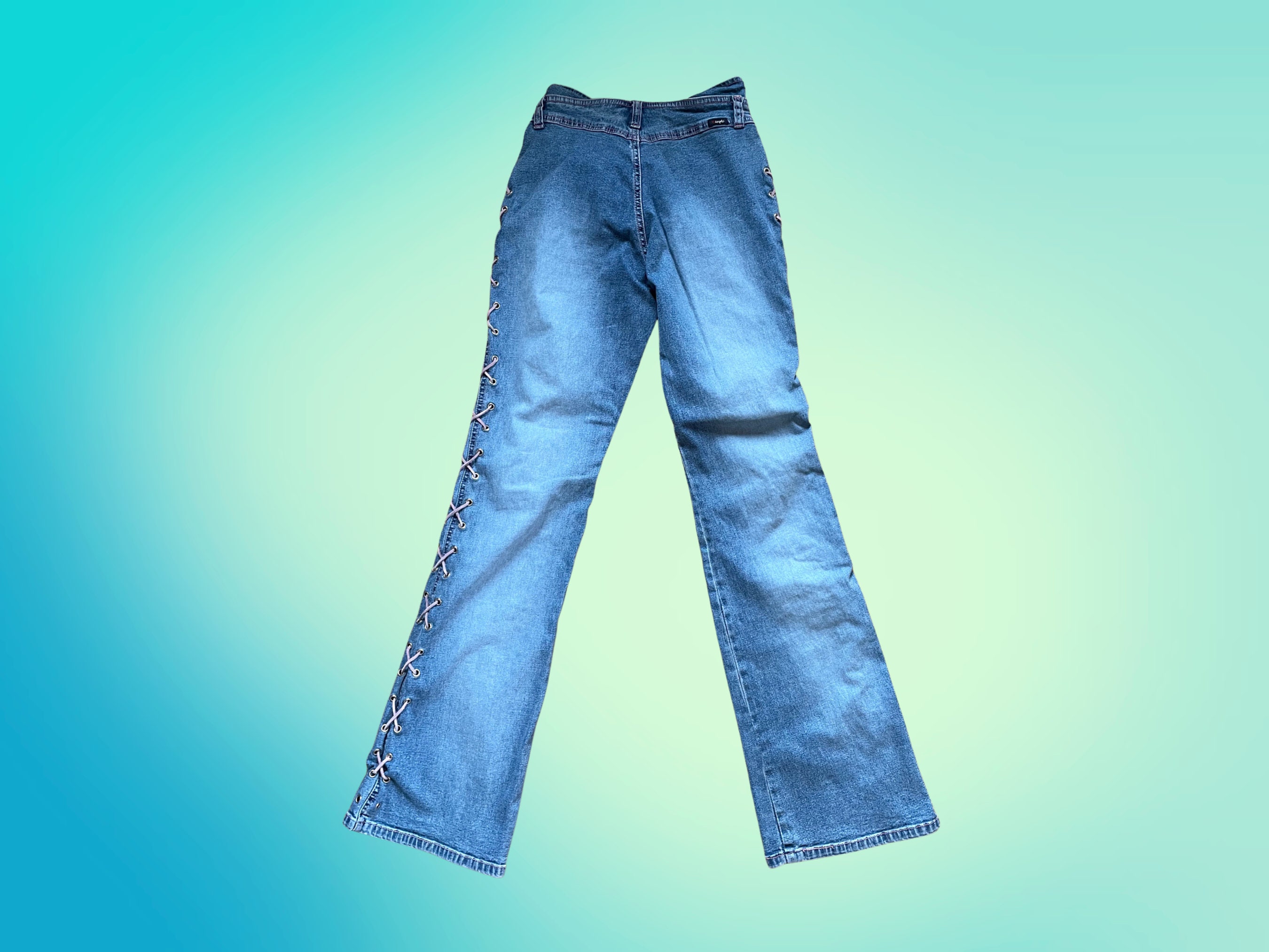 PINKSPINK Flame Spread Y2K Jeans