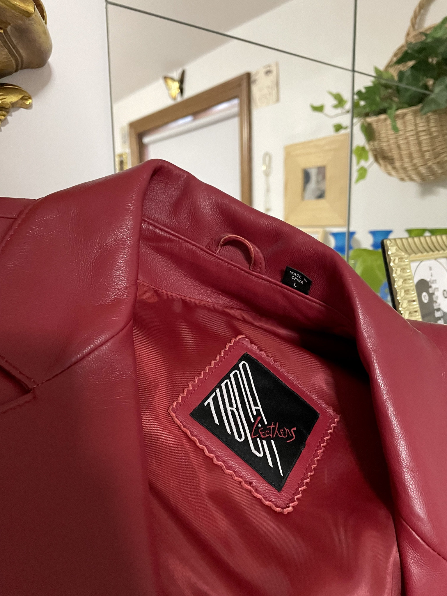 Tiboa leather best sale jacket