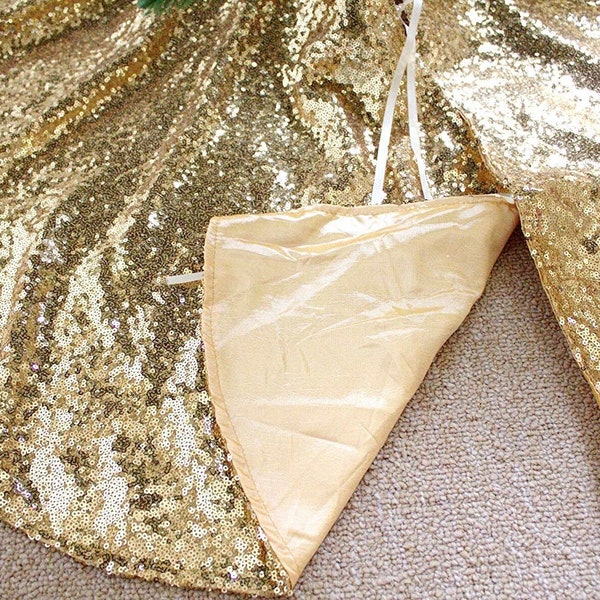 Gold Tree Skirt Etsy