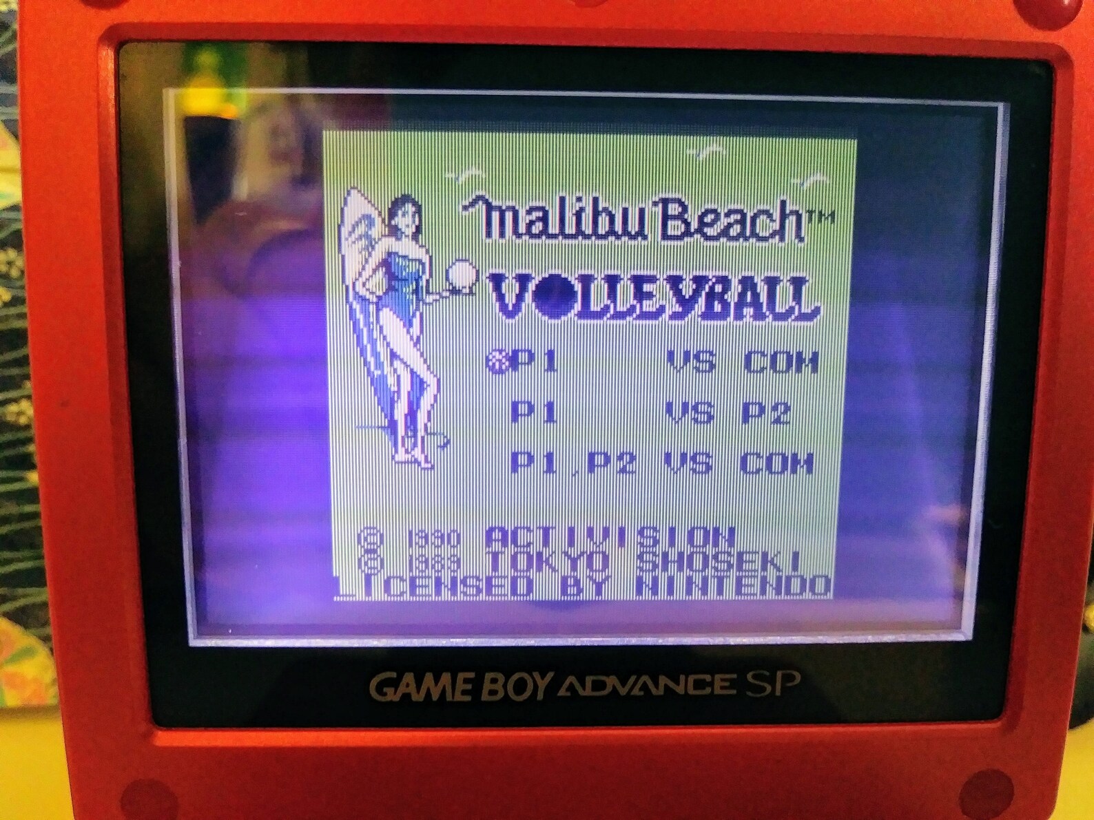 Malibu Beach Volleyball Vintage 1990 Nintendo Game Boy Etsy
