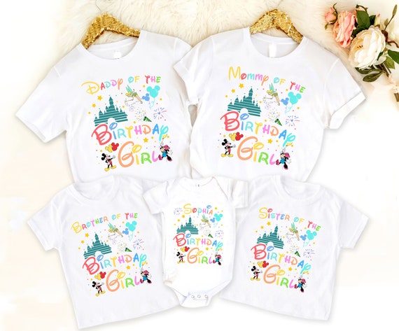 Disney Birthday Girl Shirt Disney Birthday Shirt Disney - Etsy