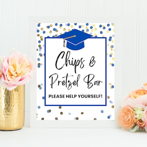 Printable Pretzel Bar Sign, Printable Pretzel Sign, Pretzel Station ...
