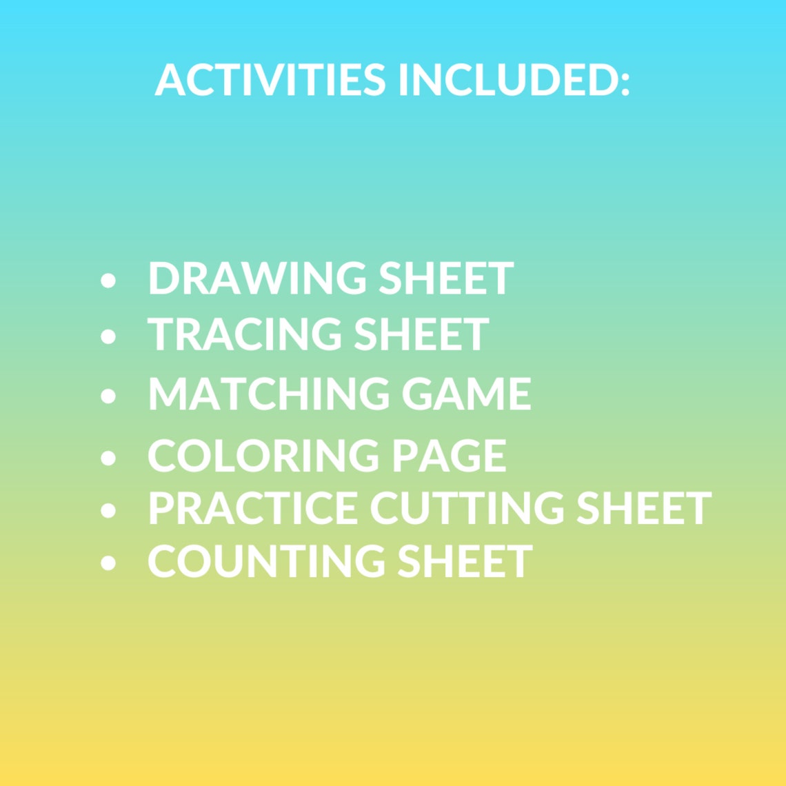 Printable Kids Activity Book Preschool Printables Activity - Etsy