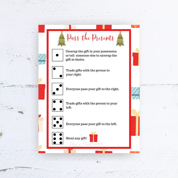 Dice Yankee Swap Etsy