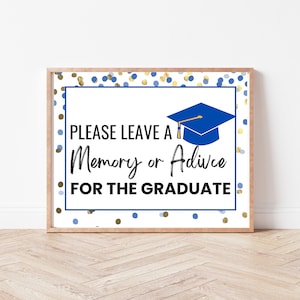 Letreros y tarjetas con consejos para el graduado, graduación de la escuela secundaria, graduación universitaria, consejos de graduación, deseos de graduación, recuerdos