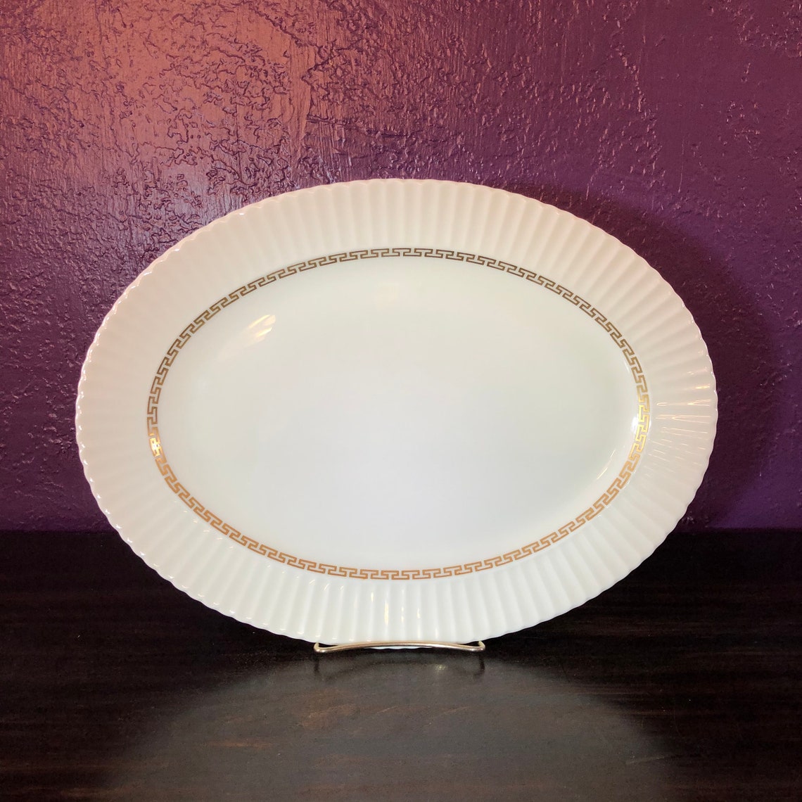 Cretan Lenox china platter china platter china platter Etsy