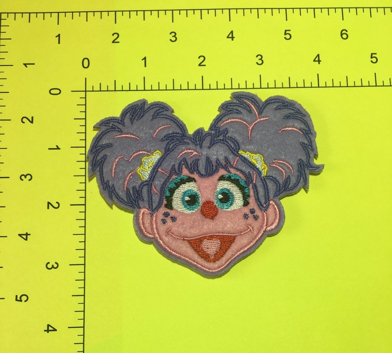 Iron on Sew on Patch Abby Caddaby inspired patch Etsy