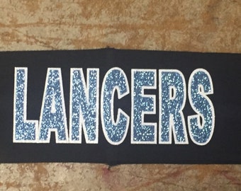 Personalizowana opaska na głowę z dzianiny Spandex dla maskotki drużyny