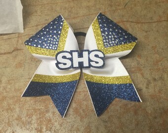 Rozproszone Rhinestone dopingu łuk z długim V