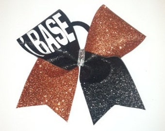 3'' Glitter Stunt Group Cheer Bow