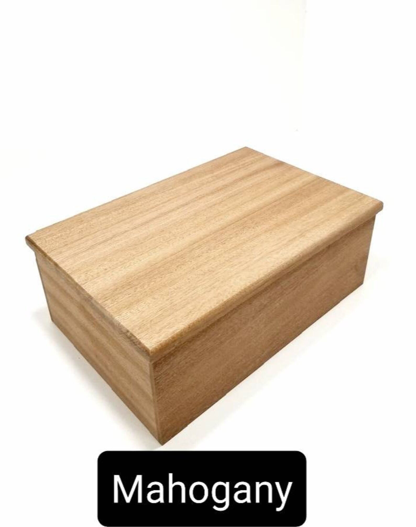 Unfinished Wood Box 12x8x4 Unfinished Memory Box Cherry Box Etsy