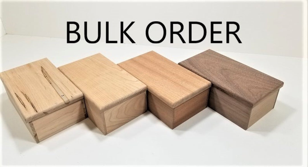 Bulk buy wooden boxes deals