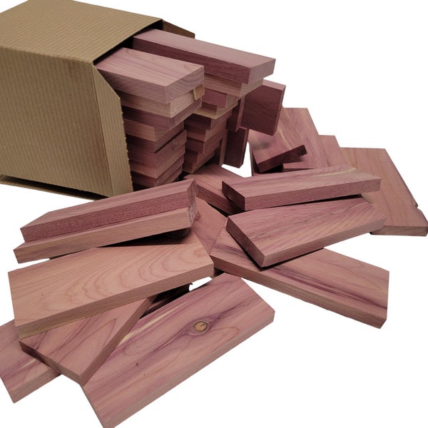 24 PCS Aromatic Cedar planks, Cedar block, Eastern Red Cedar