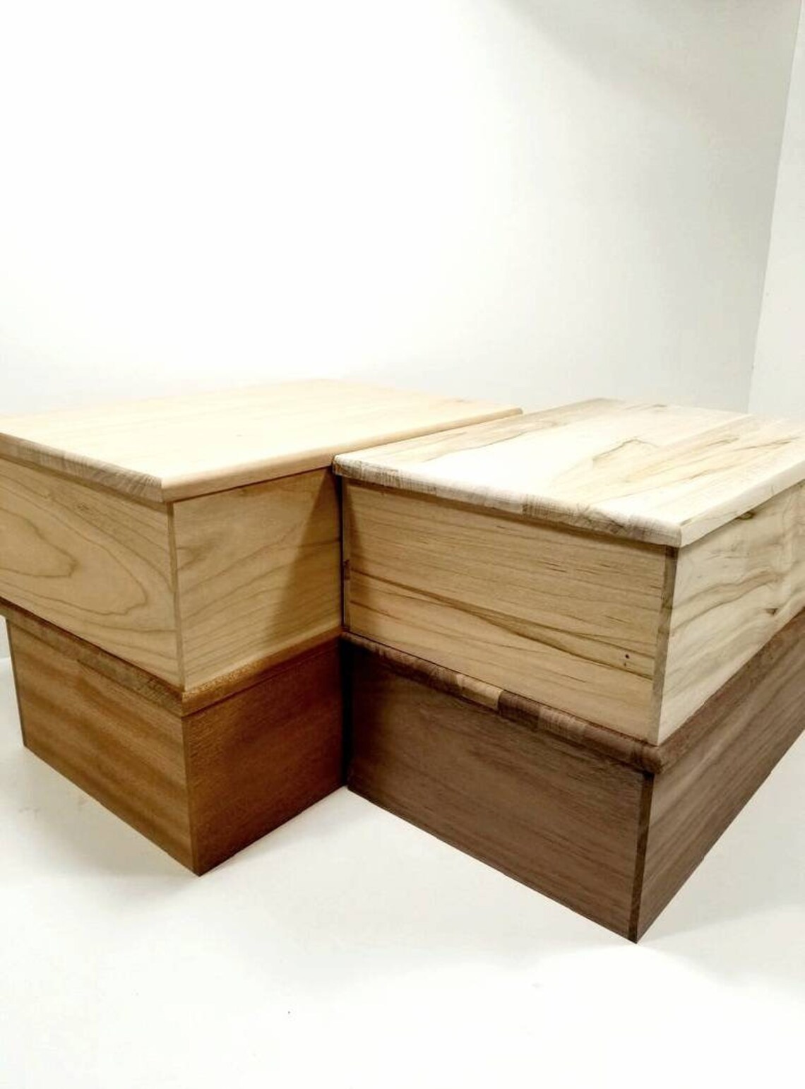 Unfinished Wood Box 12x8x4 Unfinished Memory Box Cherry Box Etsy