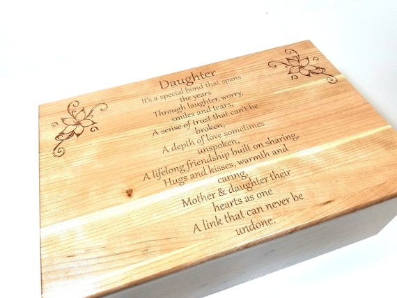 mother and daughter memory box