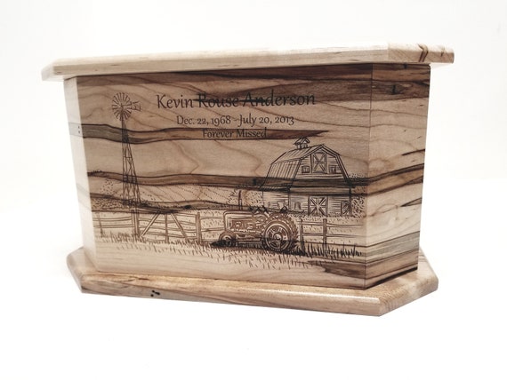 Western Rodeo Ammo Box Cremation Urn - In The Light Urns