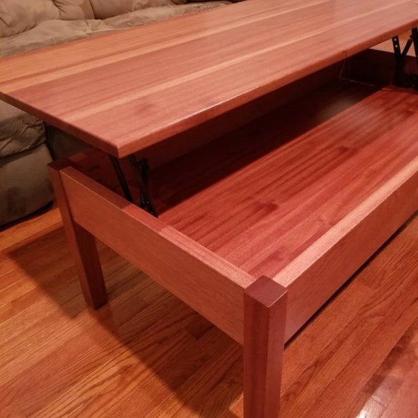 Modern coffee table, Coffee table, wooden coffee table, wood coffee table, lift top coffee table,