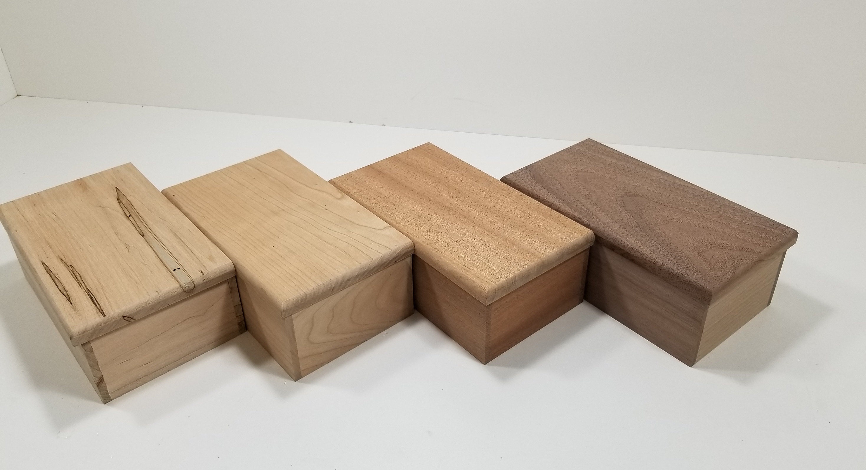 Unfinished Wood Box 8x4x3.25unfinished Jewelry Box Etsy Canada