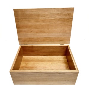 Personalized Tree of Life Memory Box 12x8x4, Custom Hand Made Wood Storage Box, Family Memory Box, Personalized Keep Sake Box image 6