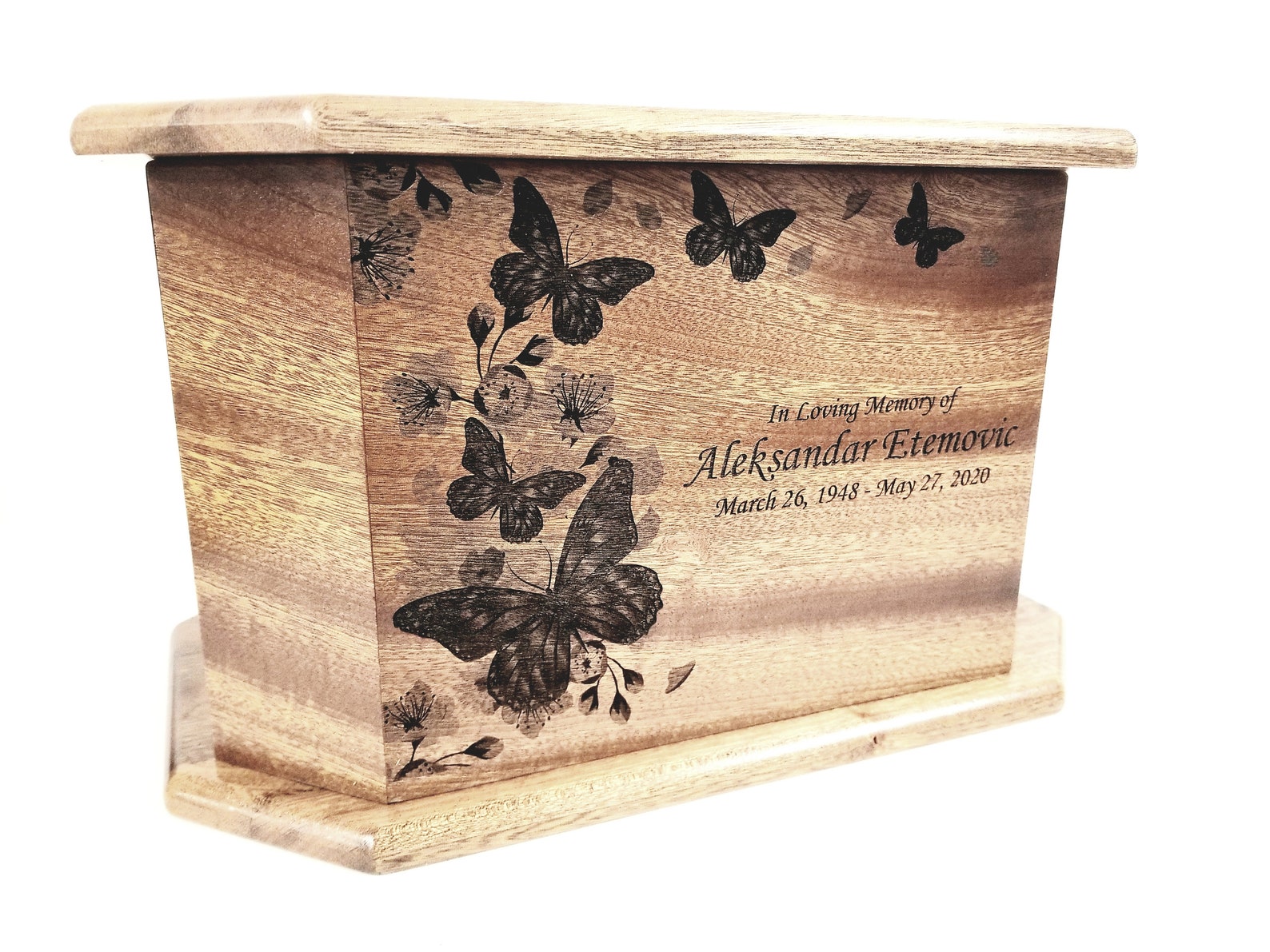 Personalized Handmade Wood Butterfly Urn Butterfly and Etsy