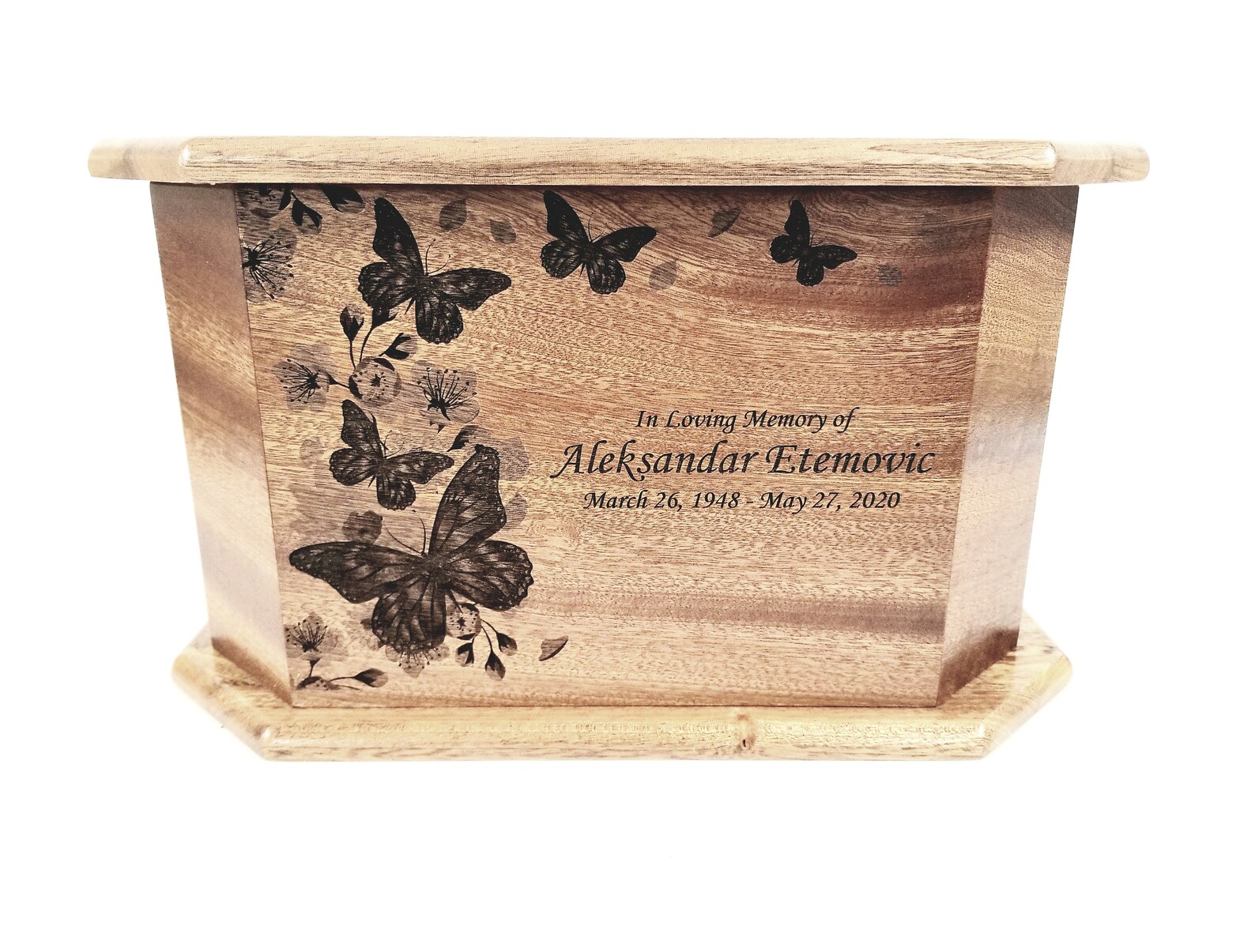 Personalized Handmade Wood Butterfly Urn Butterfly and Etsy