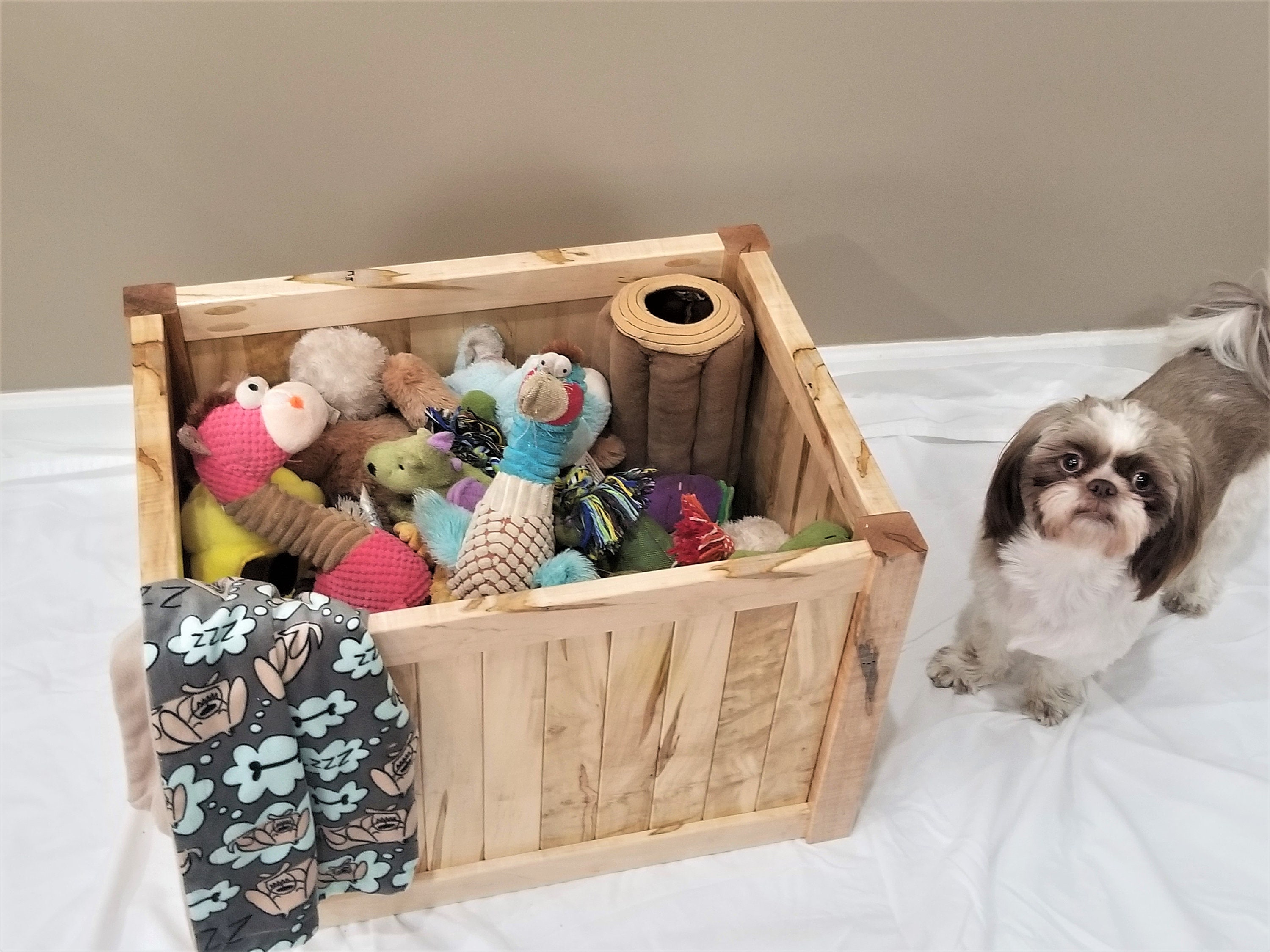 custom dog toy box