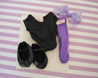 Hoppy VanderHare Clothesline Ballet Basics Leotard, Tights and Ballet Slippers