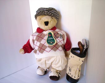 Golf Teddy Bear Cornelius VanderBear Putting Around