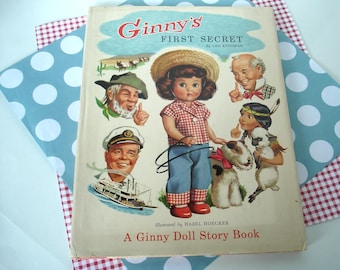 Vogue Ginny Book Ginny's First Secret By Lee Kingman Copyright 1958 Phillips Publishing Inc.