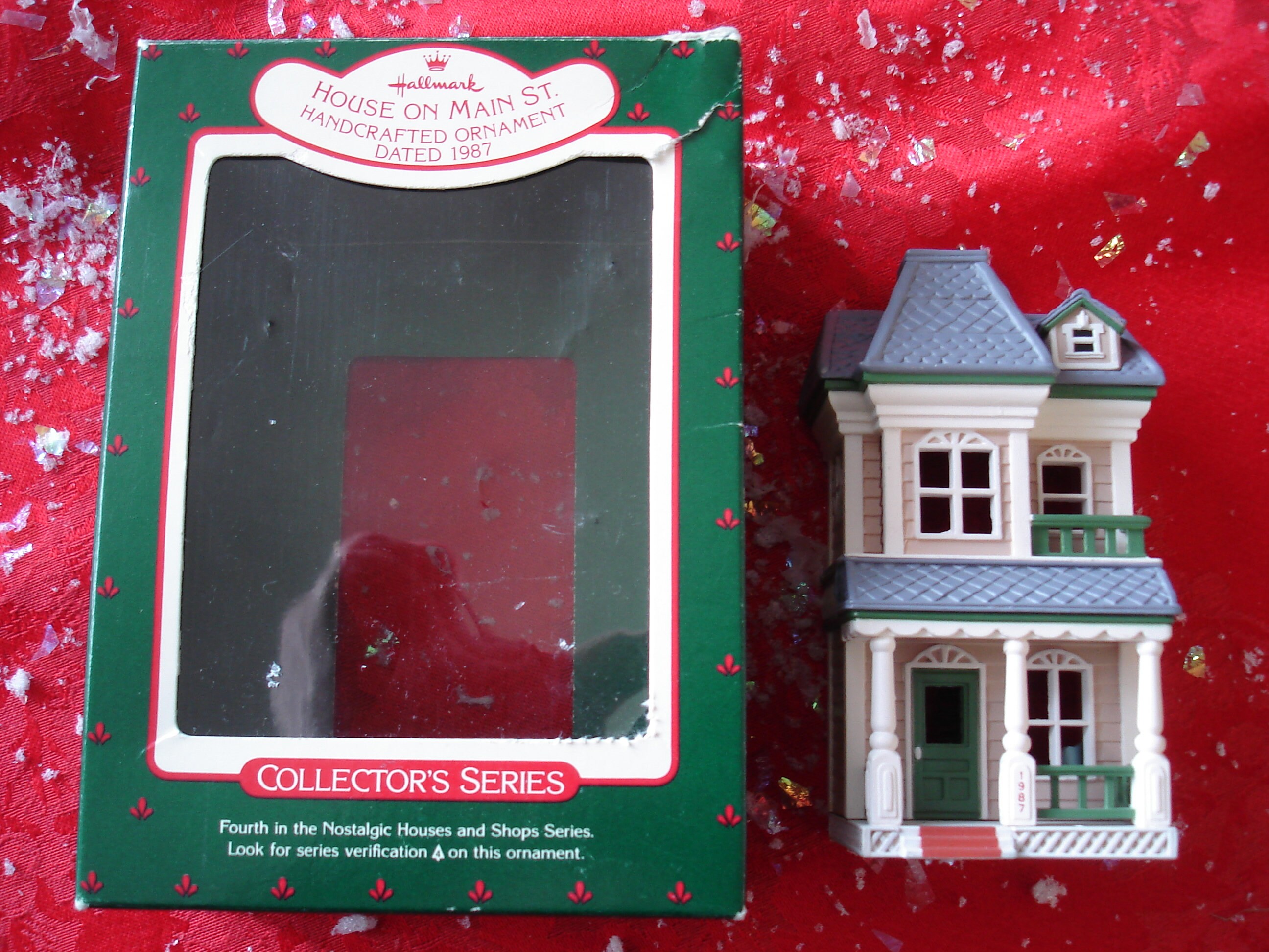 Hallmark Keepsake House on Main Street Nostalgic Houses and Etsy