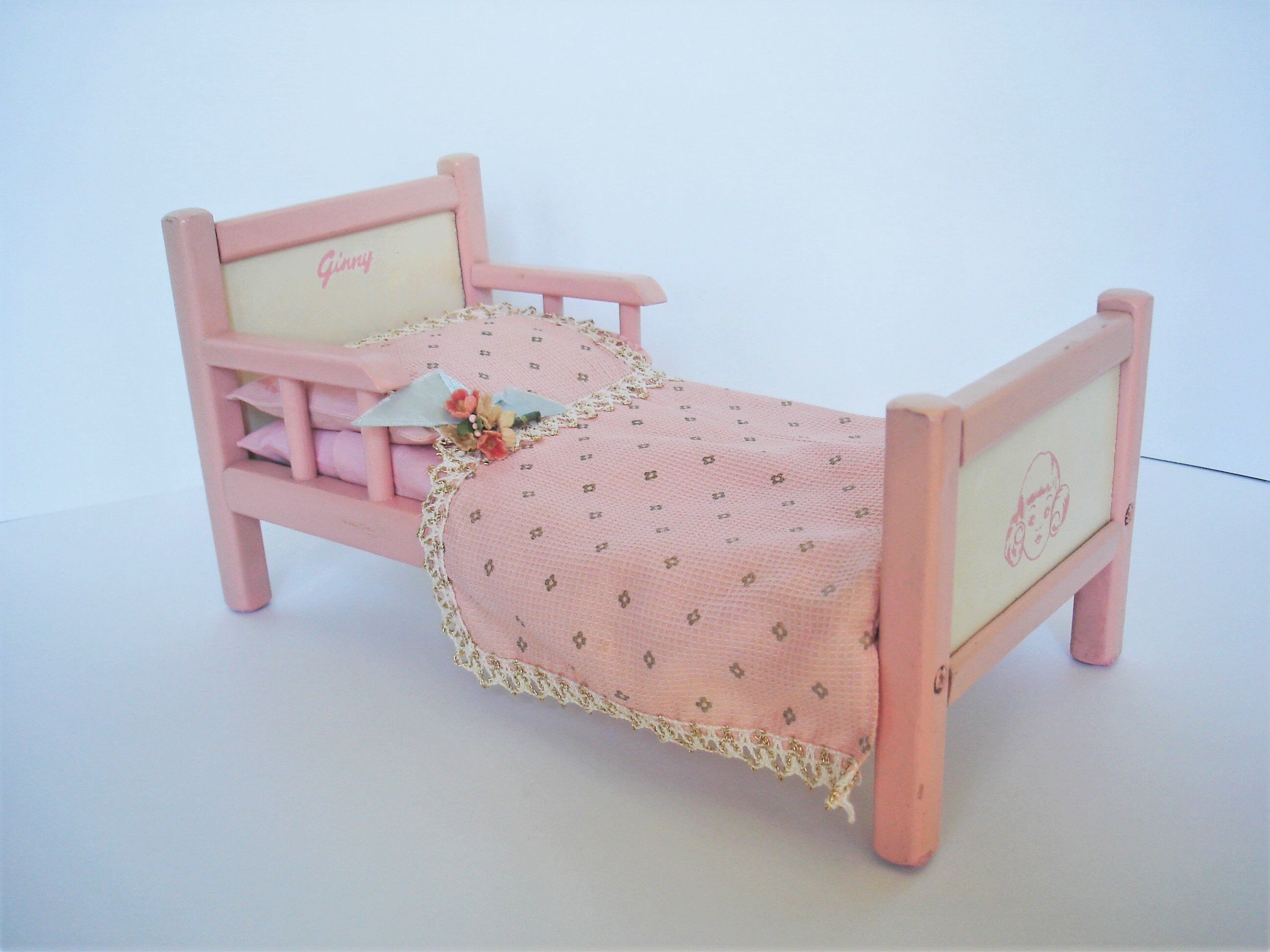 Vintage Ginny Doll Bed 910 and Signature Dream Cozy Bedding Etsy