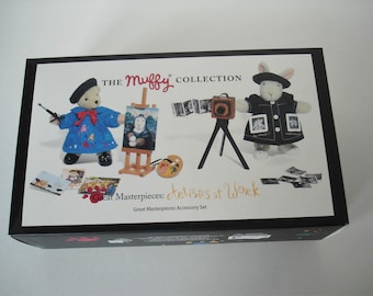 Muffy VanderBear Artistes at Work Great Masterpieces Accessory Set