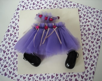 Hoppy VanderHare Clothesline  Purple Ballet "TuTu Cute"