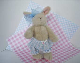 Hoppy VanderHare Underthings Stuffed Bunny Plush Bunny