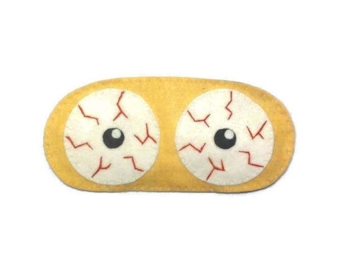 Bloodshot Eyes Sleep Mask Funny Eyes Sleep Mask Tired Eyes Etsy