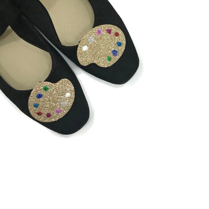 Sunny Topaz Shoe clips, Bridal shoe clips, Premium European