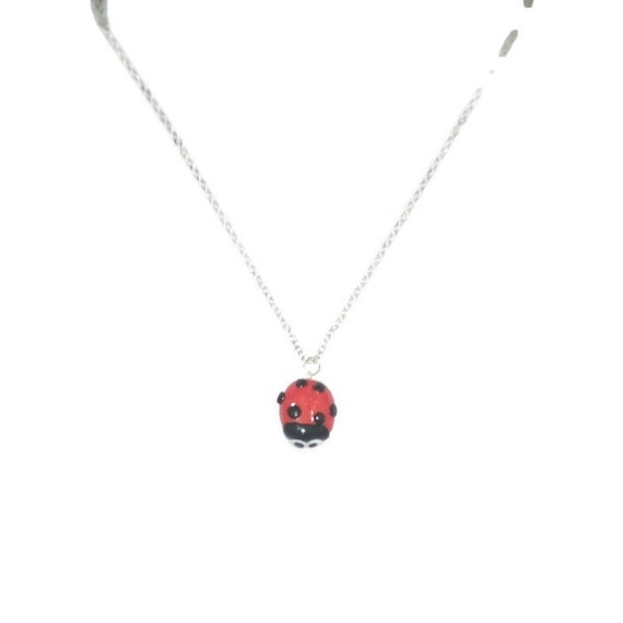 Ladybird Necklace Ladybug Necklace 