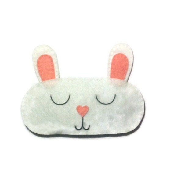 Kaninchen Augenmaske Schlafen Kaninchen Maske Schlafmaske Etsy
